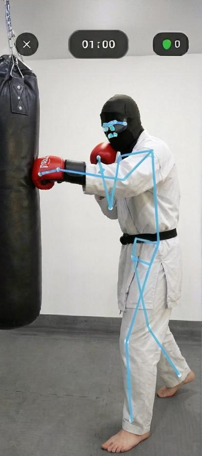 Caméra Fight Learn avec détection de posture